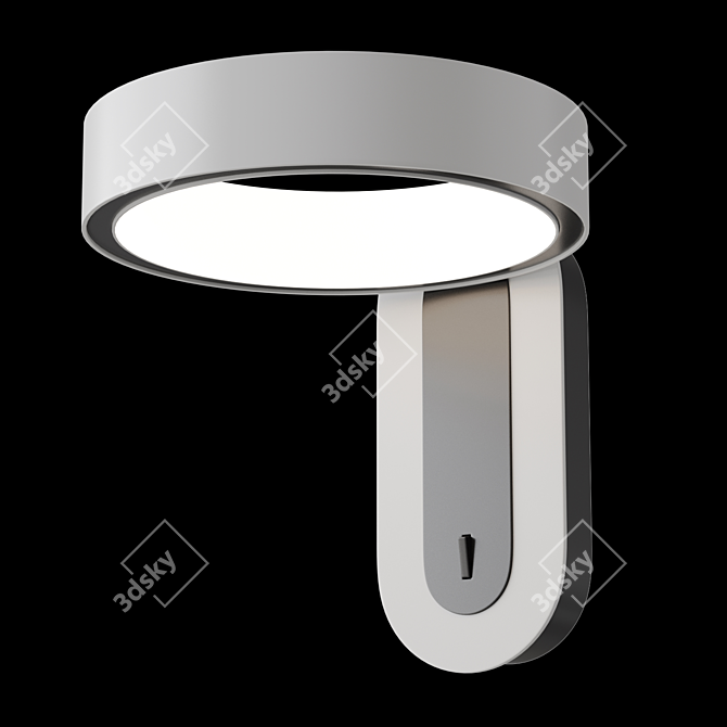 Ring LED Wall Lamp - Lampatron ROB 3D model image 3