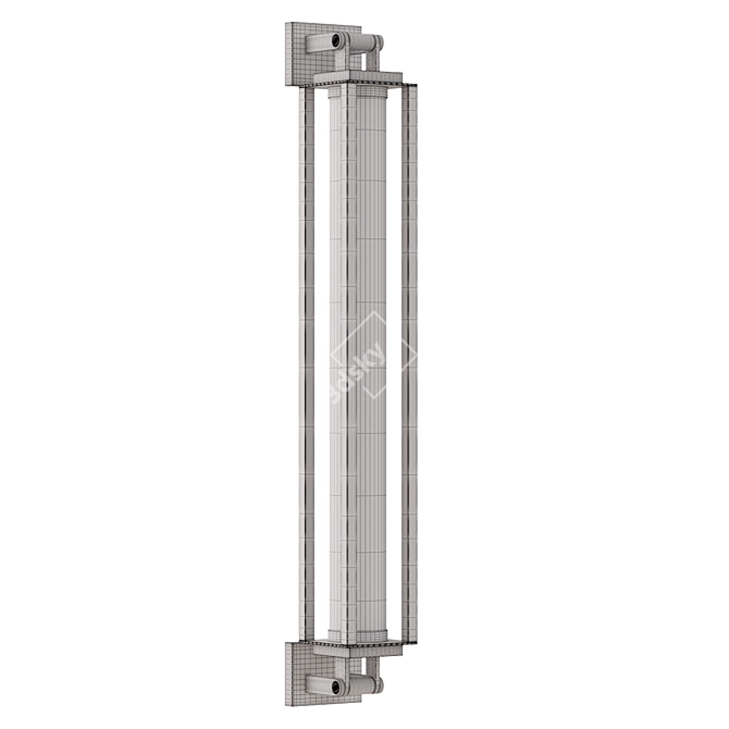 Nautical LED Linear Sconce 3D model image 4