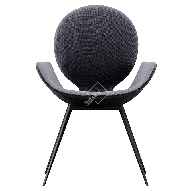 Modern Elegance: Bonaldo Youpi Chair 3D model image 3