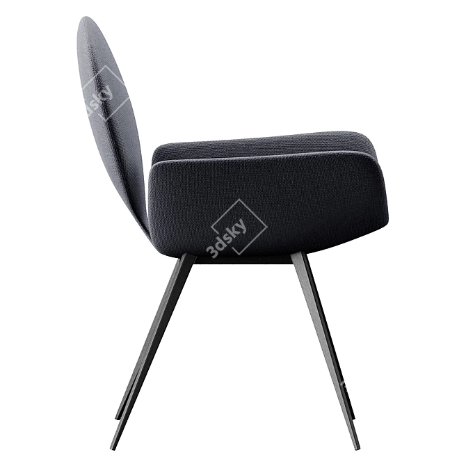 Modern Elegance: Bonaldo Youpi Chair 3D model image 4