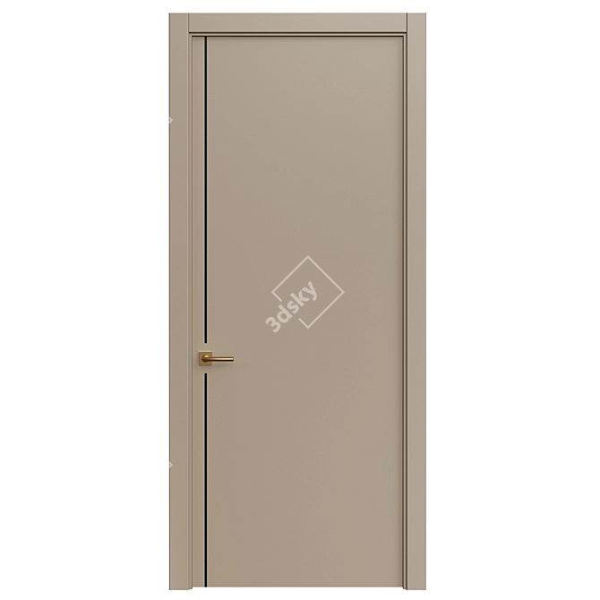 Interior Doors 3D Model 241 3D model image 3