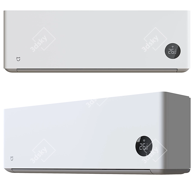 Xiaomi Mijia Internet Air Conditioner 3D model image 1