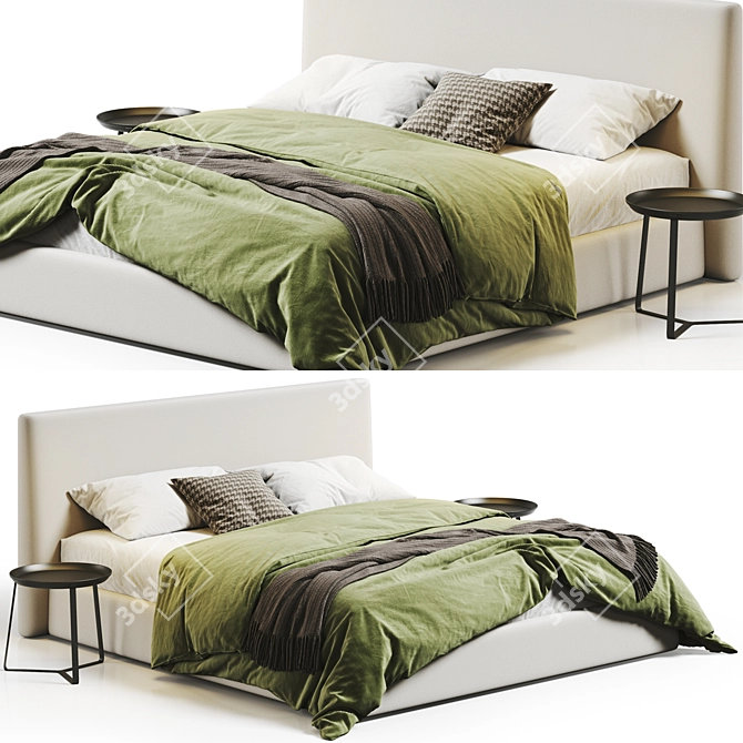  Joquer Venice Bed 3D model image 1