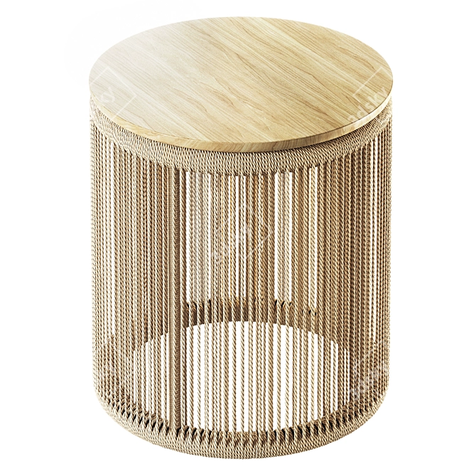 Palma End Table: Modern Elegance 3D model image 10