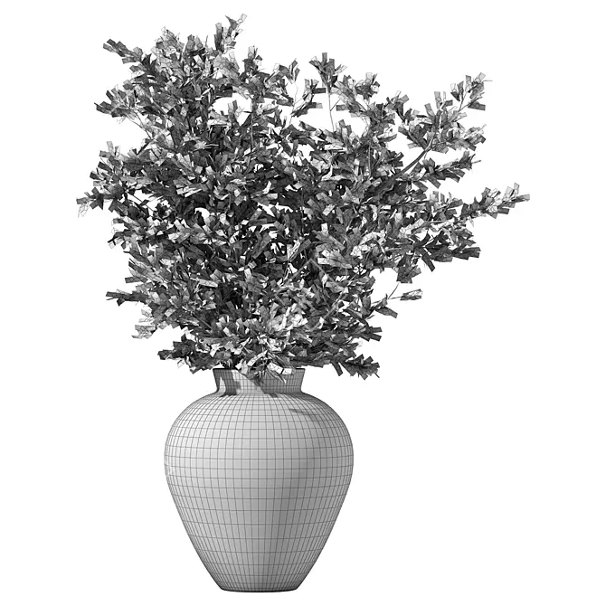 Elegant Bouquet Plant No.35 3D model image 4