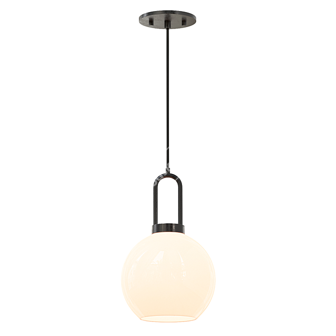 Alora Mood Single Globe Lighting 3D model image 2