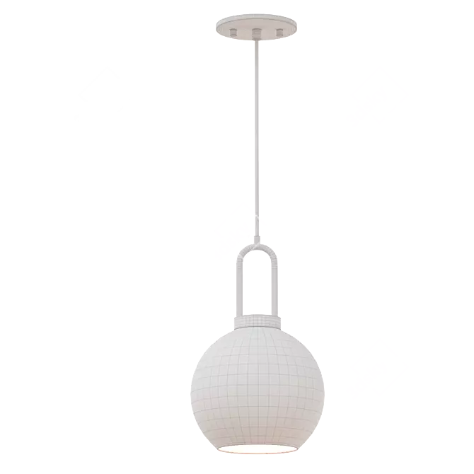 Alora Mood Single Globe Lighting 3D model image 5