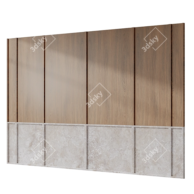 Corona 11 Wall Panel Texture 3D model image 1