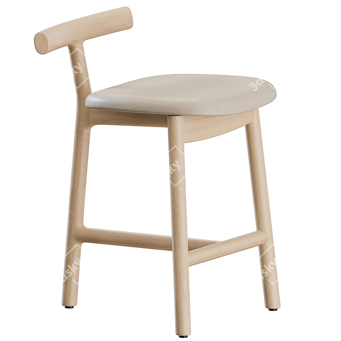 Modern MC7 RADICE Chair Set 3D model image 5