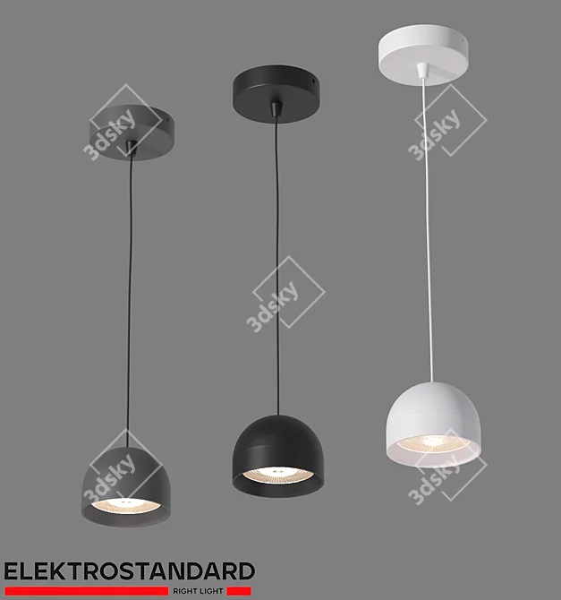 Elektrostandard Uno LED Pendant Light 3D model image 1