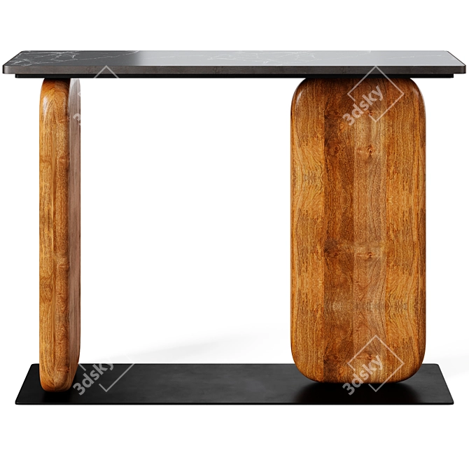 Pemba Console Table by Zuo 3D model image 8