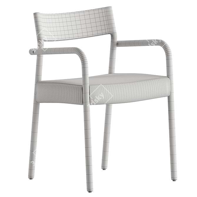 Elegant Falconera Chair: Indoor Outdoor Inspiration 3D model image 6