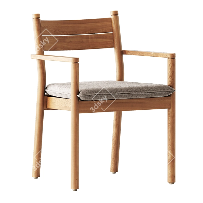 Apache Chair: Stylish Seating Solution 3D model image 2