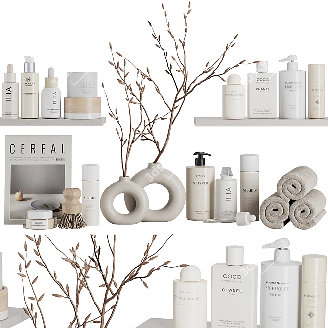 Modern Bath Set 2016 Edition 3D model image 1