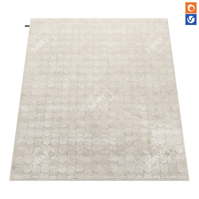Miinu KEENSHOT Rug - Unleash Your Creativity! 3D model image 1