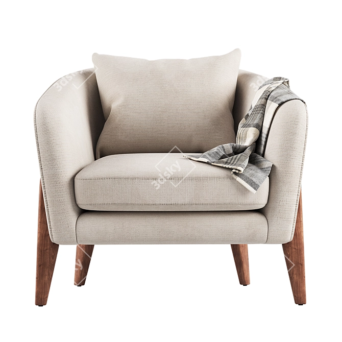 Casamilano Page Armchair corona texture 3D model image 3