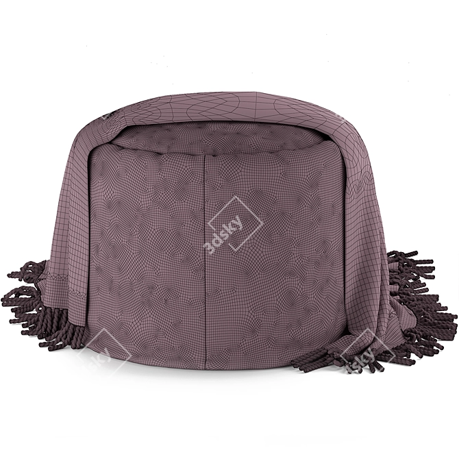 Complements Collection Pouf 07 3D model image 3