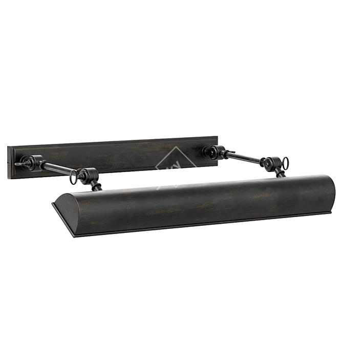Anette Picture Lights Set 3D model image 4