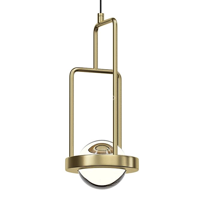 ImperiumLoft Dighton CH Pendant Chandelier 3D model image 2