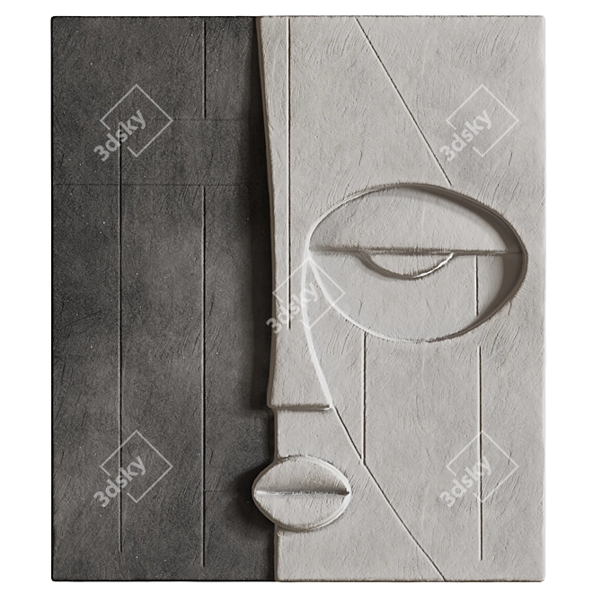  3D Bas-Relief Image 04 3D model image 3