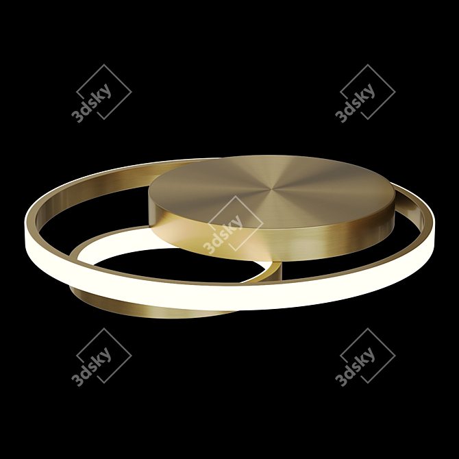 LED Ring Ceiling Light Medea 3D model image 3