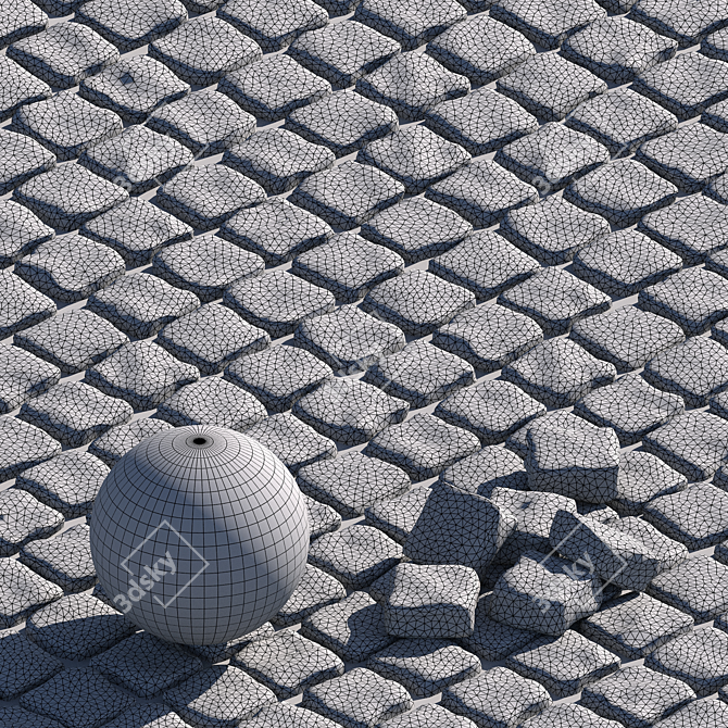 Pavement Texture Pack 3D model image 3