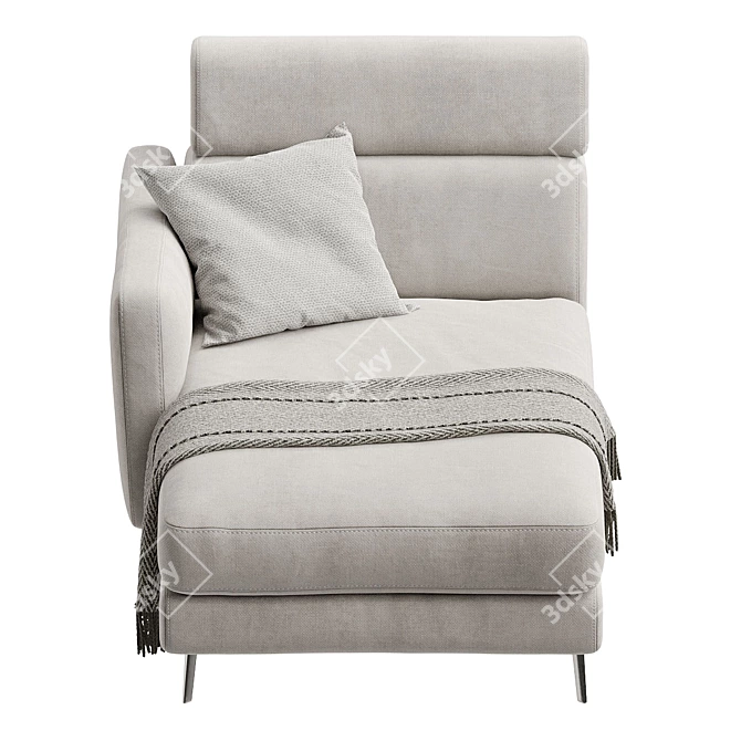 Natuzzi Greg C200 Modern Sofa 3D model image 3
