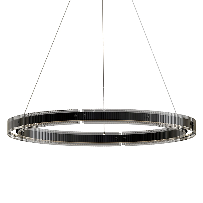 Elegant Meyda Chandelier Design 3D model image 1