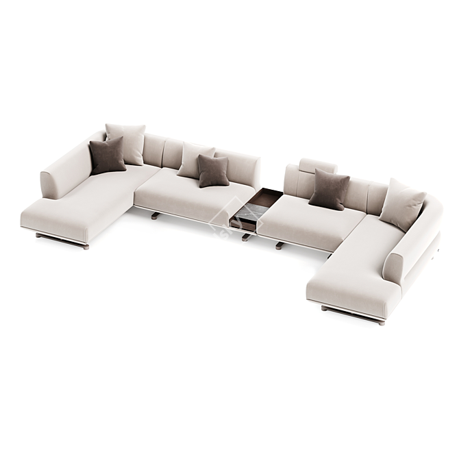 Modern Modular Sofa Set "TAKT S7 3D model image 3