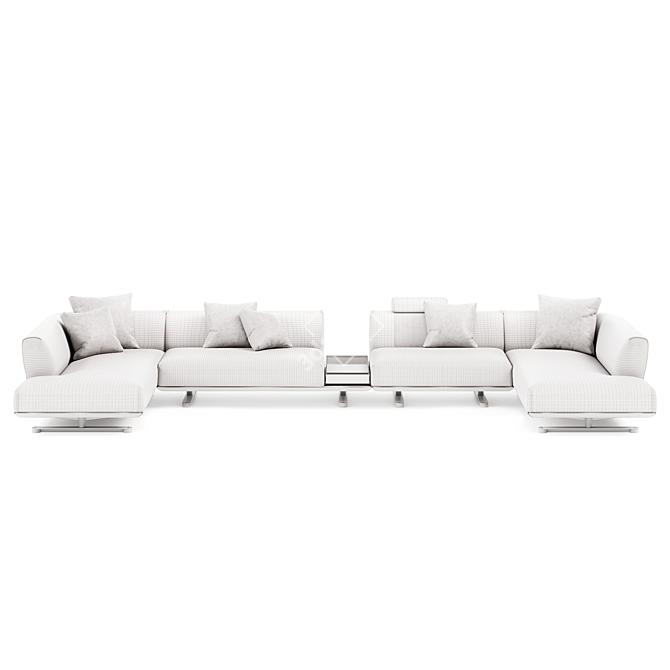 Modern Modular Sofa Set "TAKT S7 3D model image 6