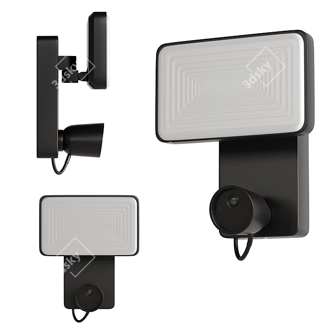 Smart Intercom Security System Kit 3D model image 4