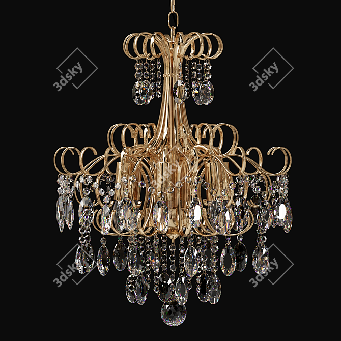 ST Luce Orecchini SL846 Pendant 3D model image 3