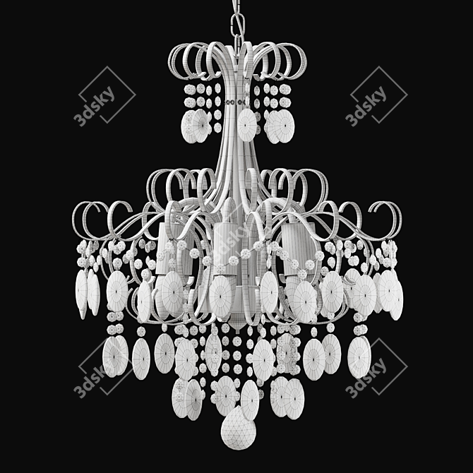 ST Luce Orecchini SL846 Pendant 3D model image 4