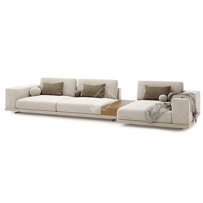 Soho Sofa Set in Boca 3D model image 2