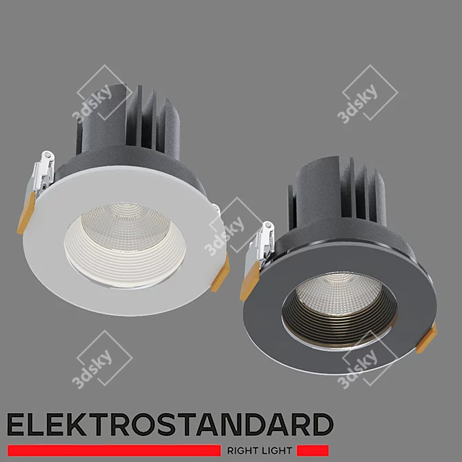 Embedded LED Spotlight Artis 25096 3D model image 1