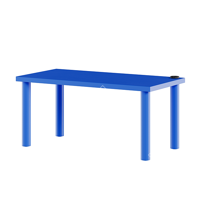 Pipo Dining Set in 3 Colors 3D model image 2