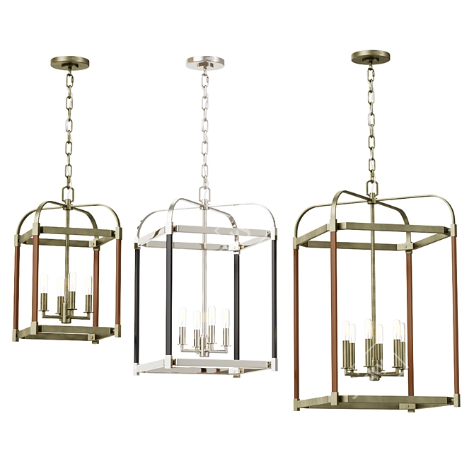 Ralph Lauren Hadley Lantern Collection 3D model image 4