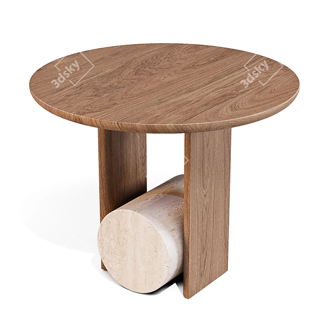 Bonaldo Element Side Tables: Design Elegance 3D model image 2