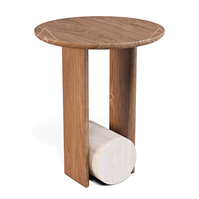 Bonaldo Element Side Tables: Design Elegance 3D model image 4