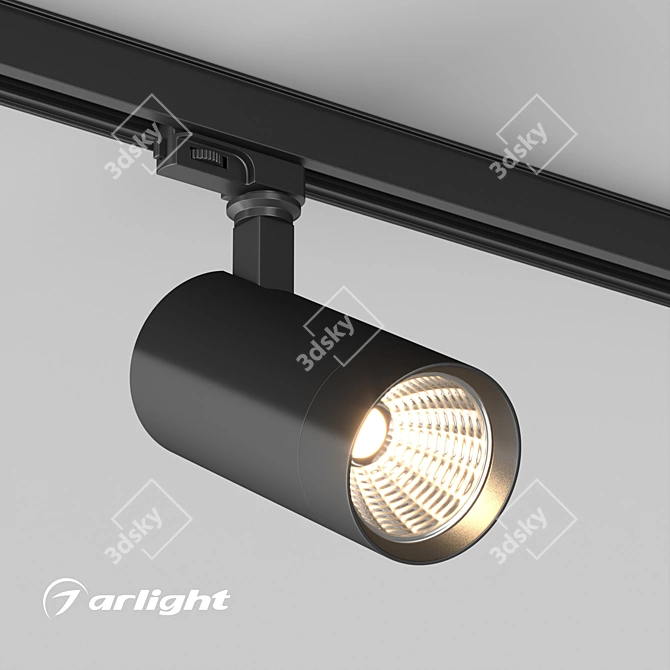 Adjustable Spot Light Set 3D model image 1