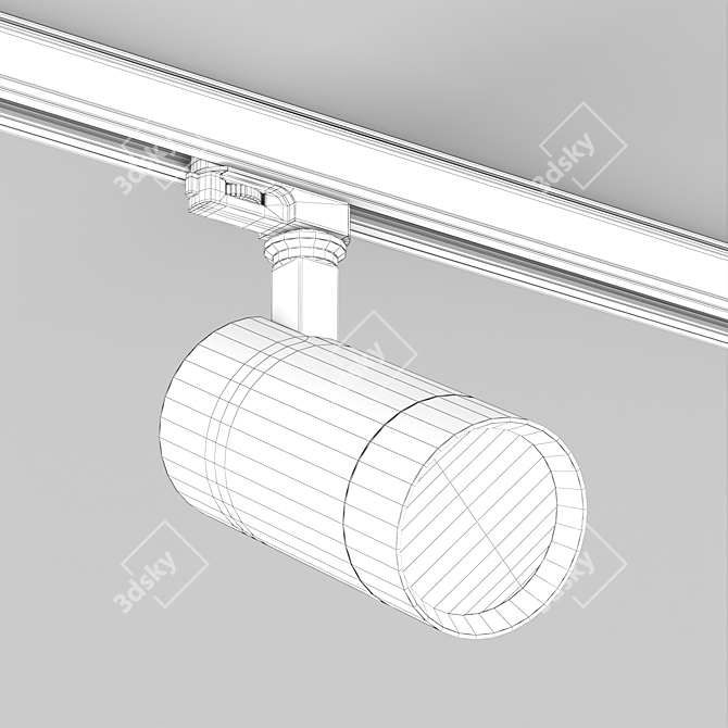 Adjustable Spot Light Set 3D model image 2