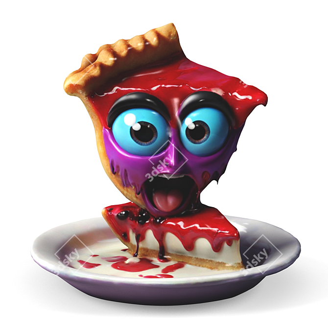  Monster Cake Figurines 3D model image 3