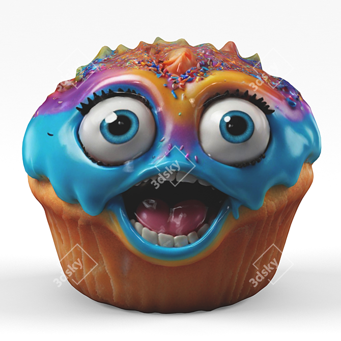  Monster Cake Figurines 3D model image 4