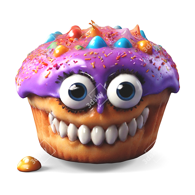  Monster Cake Figurines 3D model image 5