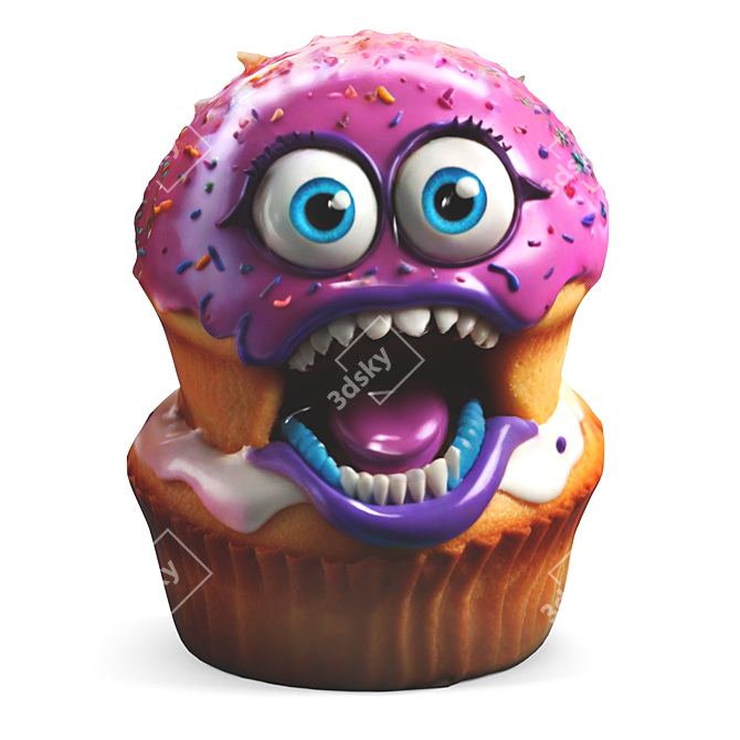  Monster Cake Figurines 3D model image 6