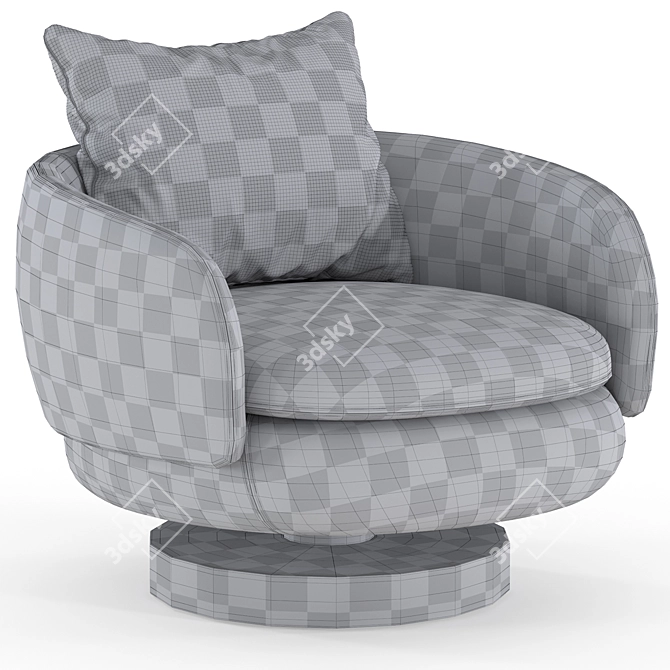Minotti Vivienne Chair - Elegant Design 3D model image 5