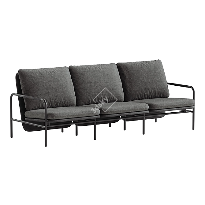 Modern Outdoor Sofa Model Corona 3D model image 2