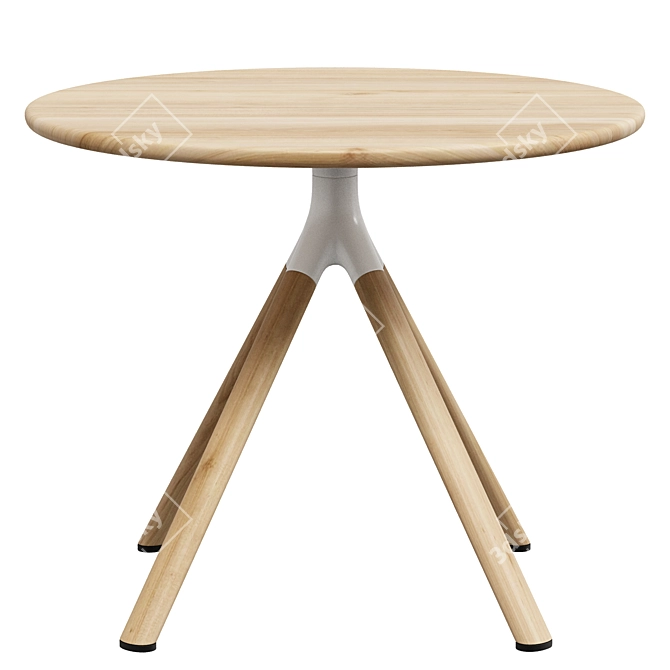 Fork Lapalma Bistro Table: Refined Simplicity 3D model image 1