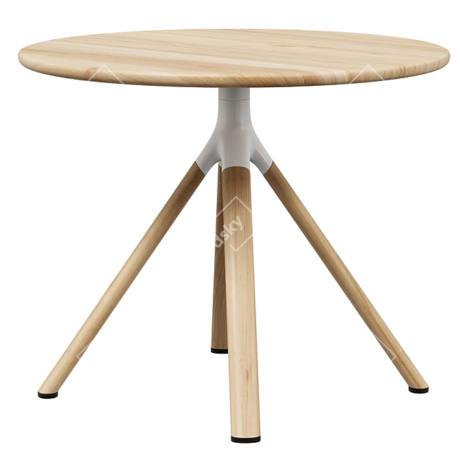 Fork Lapalma Bistro Table: Refined Simplicity 3D model image 2