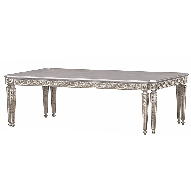 Luxury Italian Coffee Table Ensemble 3D model image 2